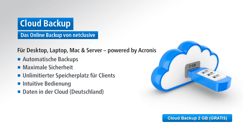 netclusive Cloud Backup