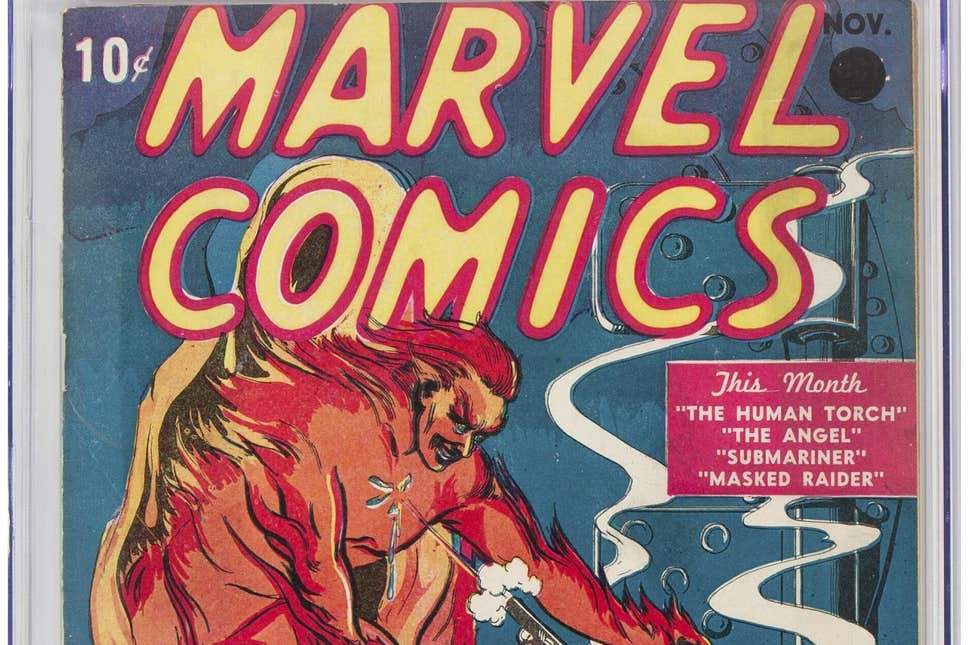 Pristine Copy Of First Marvel Comics Issue Auctions For $1.26 Million