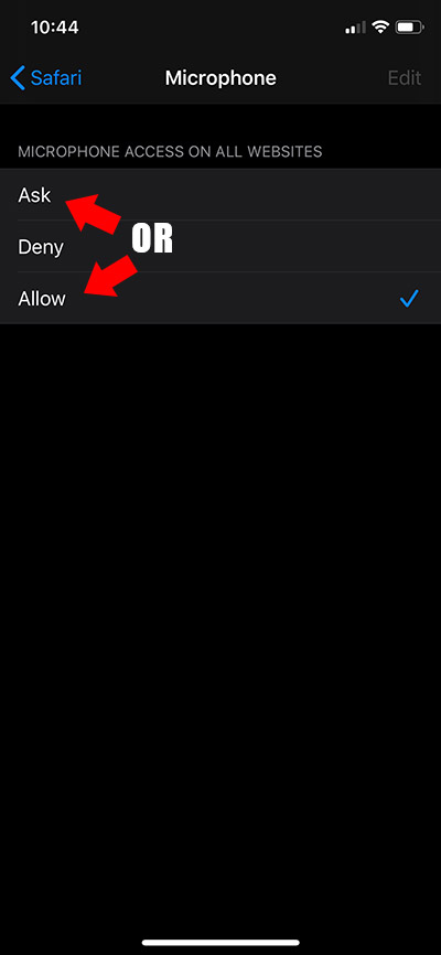 safari cam2cam step 6