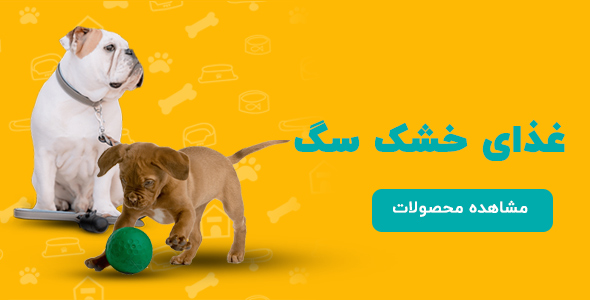 غذای خشک سگ