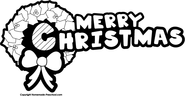 free black and white religious christmas clipart