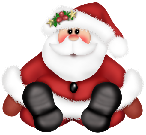 clipart father christmas santa claus