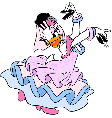 disney daisy umbrella clipart