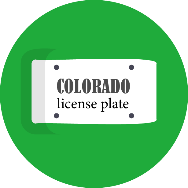 Colorado License Plates