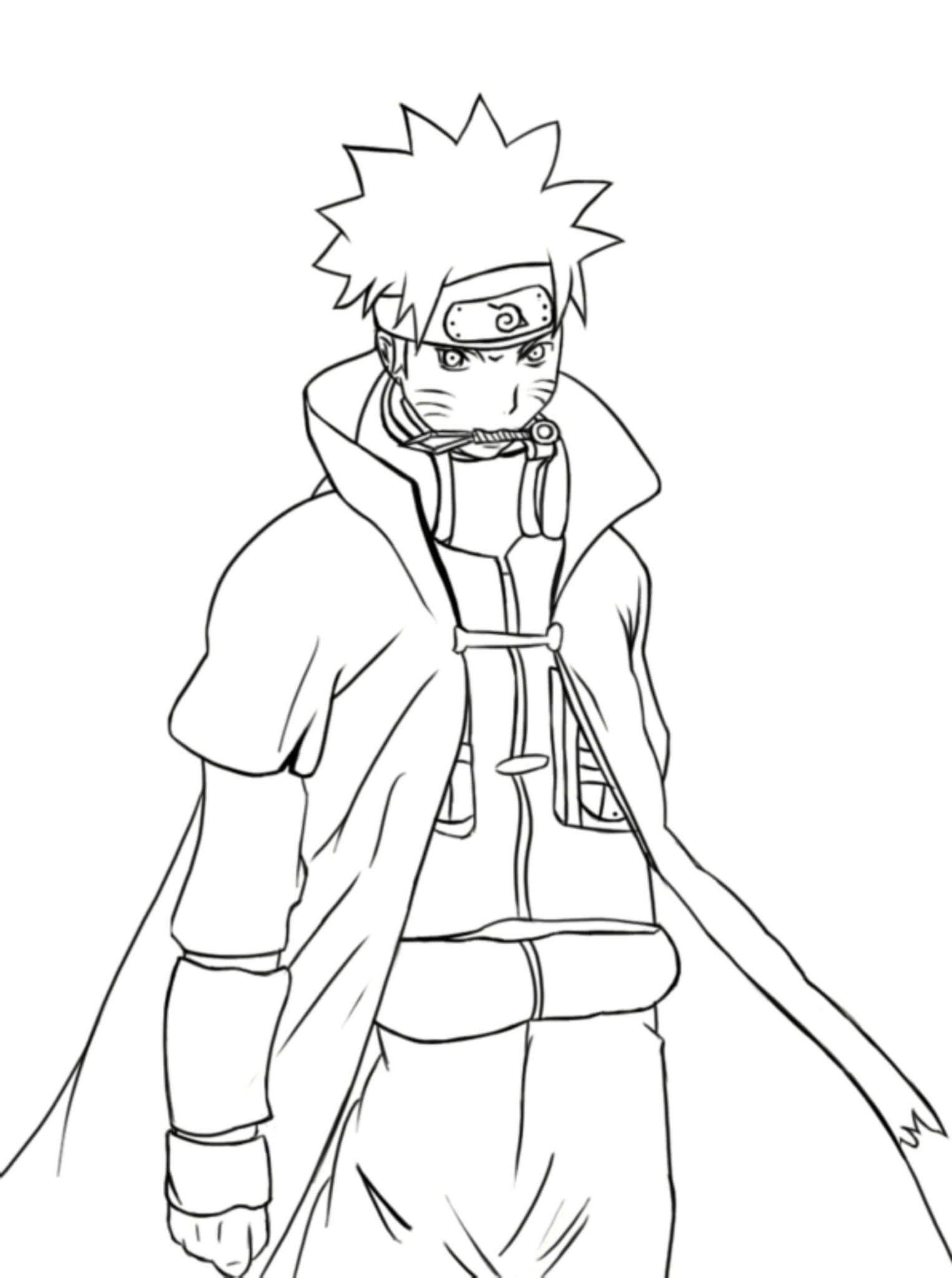 Coloriage Naruto