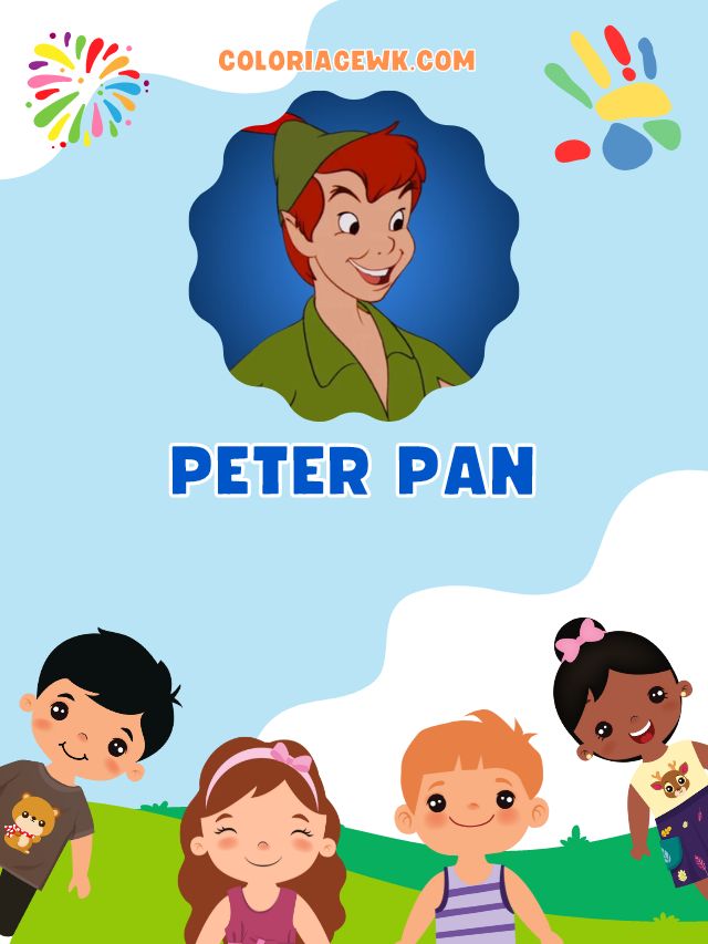 Top 5 des coloriages des personnages Peter Pan
