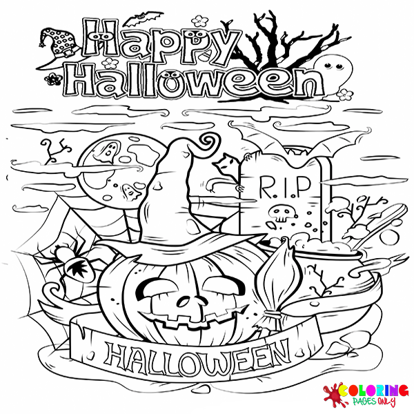 Halloween Coloring Pages