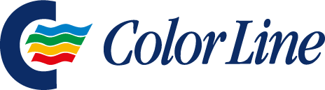 Color Line logo, g&aring; til forsiden