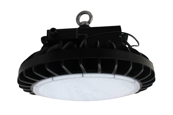 Apollo HBF LED UFO high bay fixture with a hook mount
