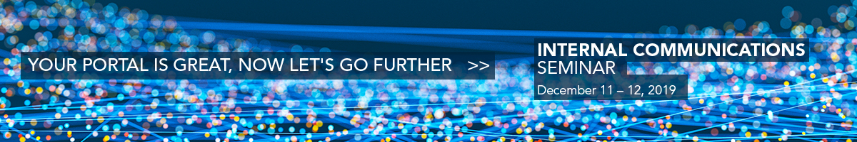 Internal Communications Seminar, December 11 - 12, 2019