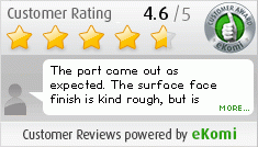 Customer review: Difficult first print and Sculpteo reached out to let me know about the risks of printing this unique setup.  I accepted the risks and asked them to move forward.  I was amazed when the package showed up and was beautifully and securely packaged.  My 3D prototype was fully intact despite some very thin areas.