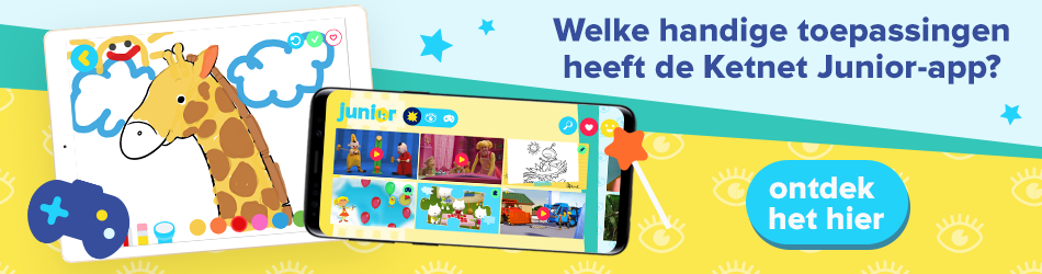 Nieuw in de Ketnet Junior-app