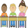 School Kids Clip Art