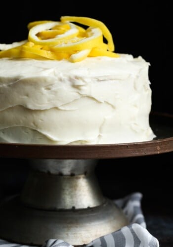 LEMONADE CAKE! This is an easy cake with lemonade concentrate added right into the batter AND the frosting. It's a MUST MAKE!