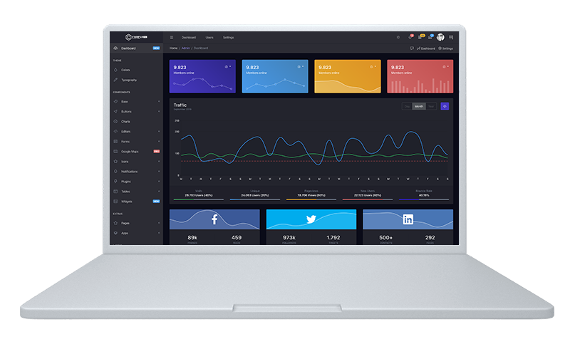 Bootstrap Admin Theme