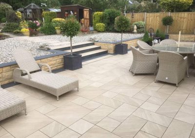 Patio and landscpaing project installation and design cotswolds