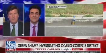 Tucker Carlson's White Power Hour Guest: AOC's District Is The 'Least American'