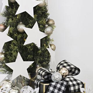 Home Decorators Collection&reg; holiday homes blog hop - mancave/basement family room