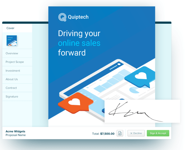 Image with missing alt attribute found on proposify.com