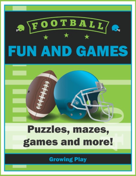 TheFootball Puzzles Fun and Gamesdigital download includes 15 SUPER FUN activities to entertain the kids all related to FOOTBALL! This is a perfect packet to keep the kids busy while you watch football games or anytime!