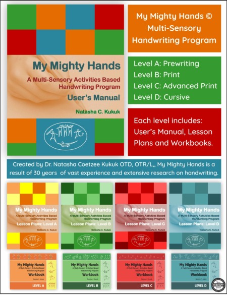 Handwriting Program My Mighty Hands