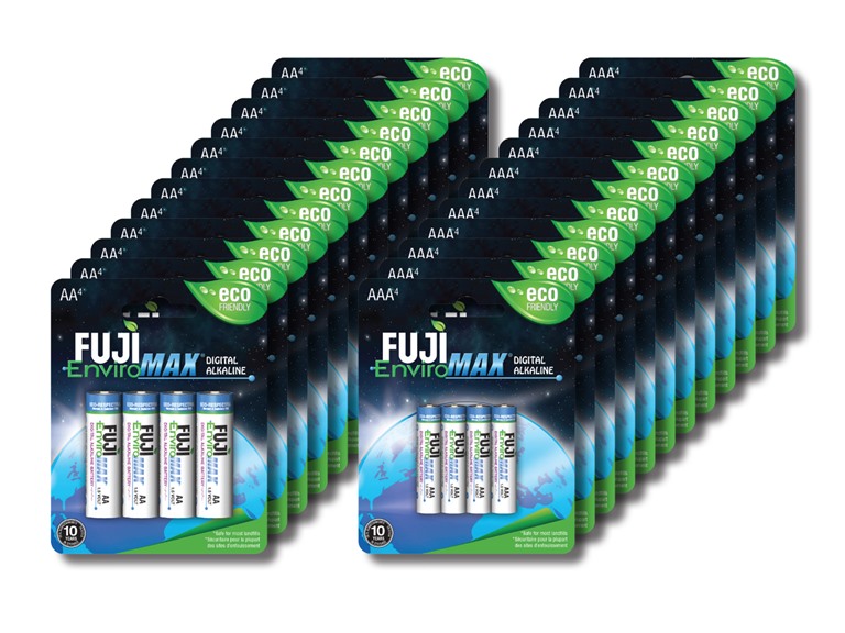 Fuji EnviroMAX Batteries 96 Pack - 48AA + 48AAA