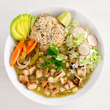 Pozole Verde Bowl