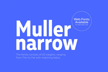 40+ Best Condensed & Narrow Fonts of 2020