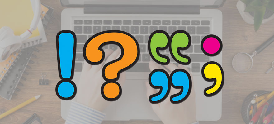 علائم نگارشی در سئو و تولید محتوا