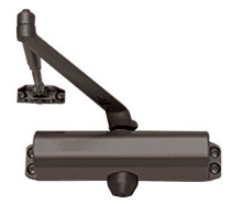 CRL DC54BRZ Dark Bronze ANSI Grade 1 Spring Size 4 Surface Mount Door Closer