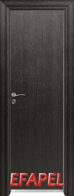 Алуминиева врата Ефапел - цвят Черна мура