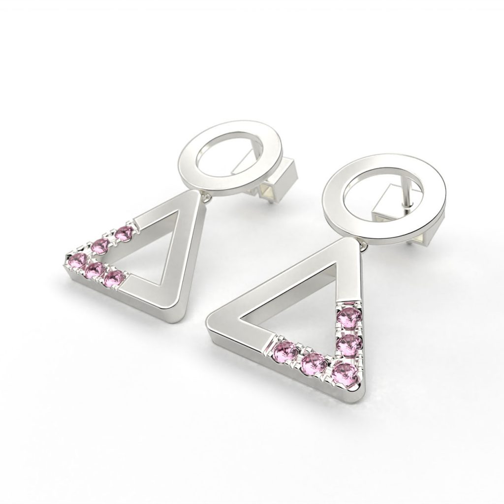 comprar aretes de plata Tria-1