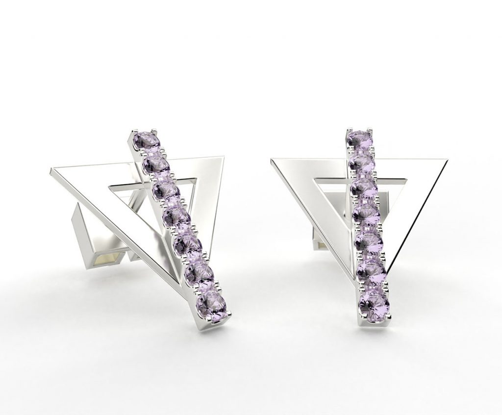 comprar aretes de plata Tria-3