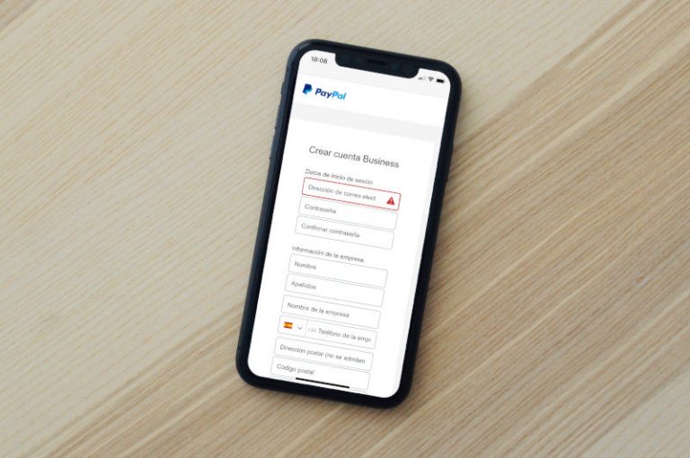 como crear una cuenta busioness de paypal