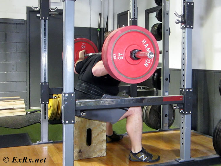 Barbell Box Squat