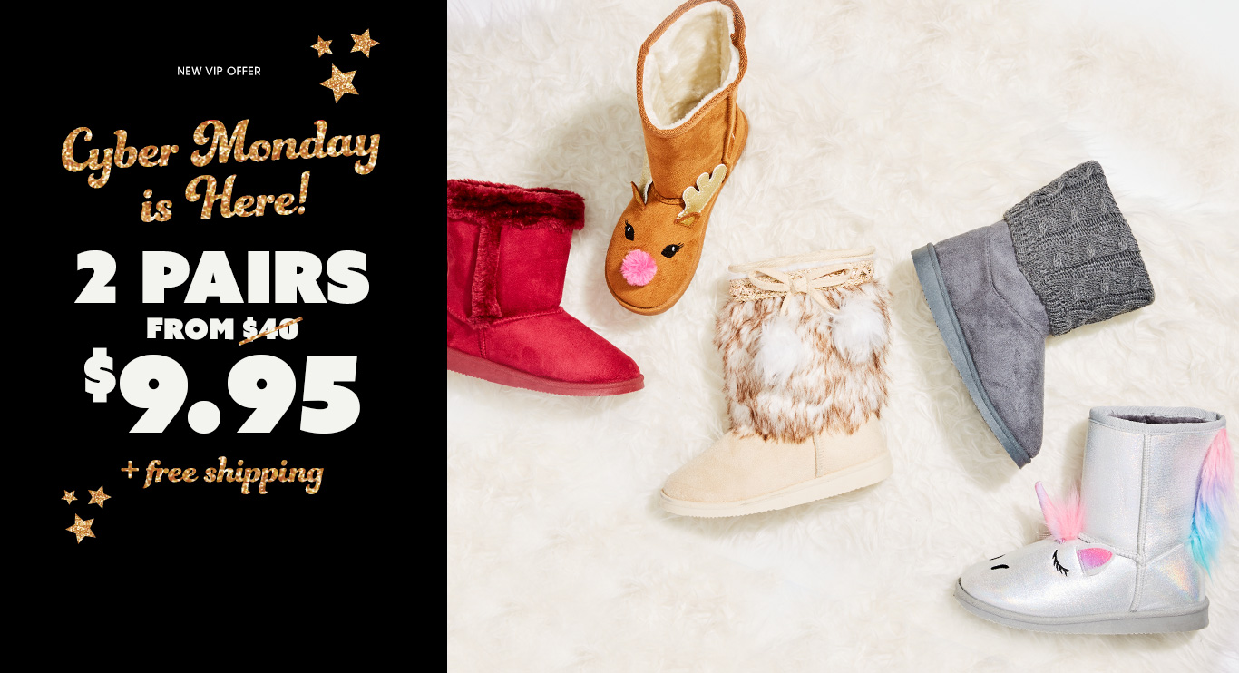 New VIP Member Offer - 2 Pairs from $9.95 + free shipping