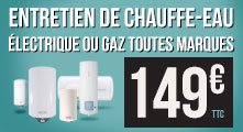 Promotion Chauffe-eau