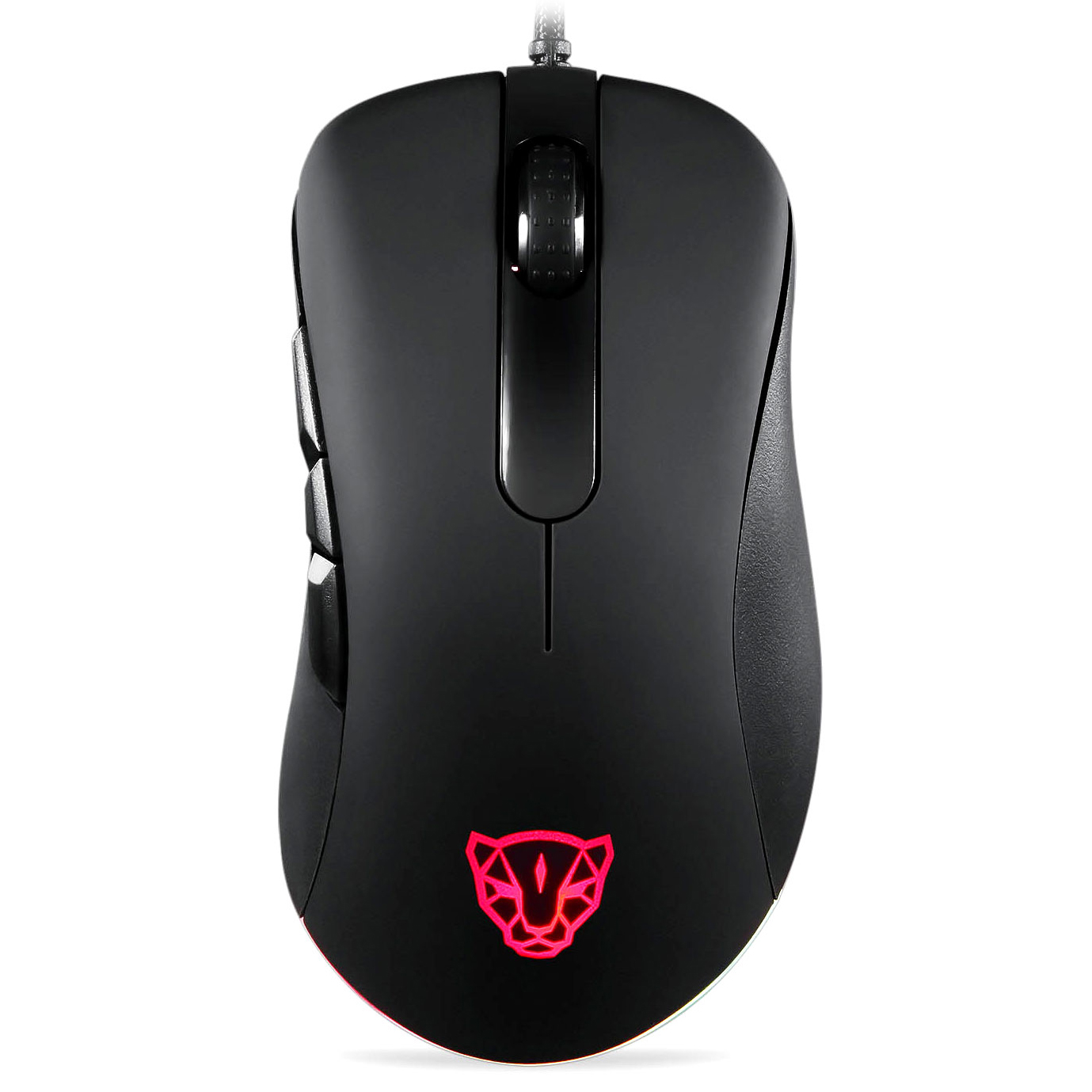 MOTOSPEED V100 Dual Engine RGB Gaming Mouse Original 6400 Infrared Light