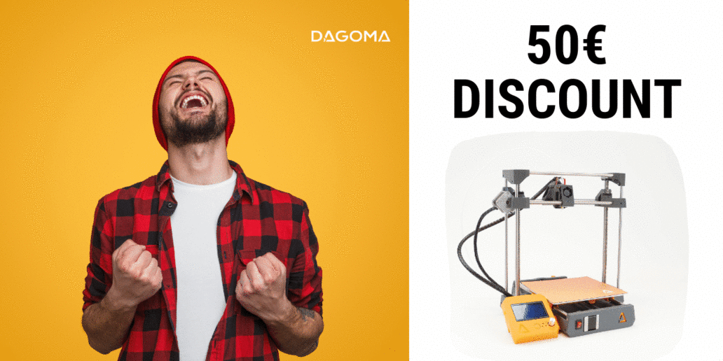 AD &bull; Dagoma &bull; 50&euro; discount on the Disco Ultimate with Display 3D printer