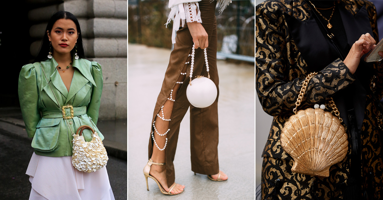 14 trendiga och riktigt snygga partyv&auml;skor för s&auml;songens fester