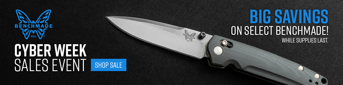 Shop Our Benchmade Cyber Monday Sale!