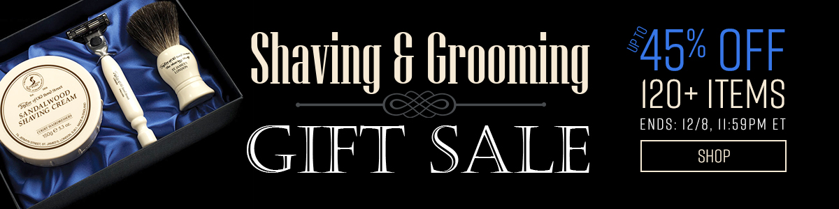 Shop Our Cyber Week Shaving and Grooming Gift Sale!
