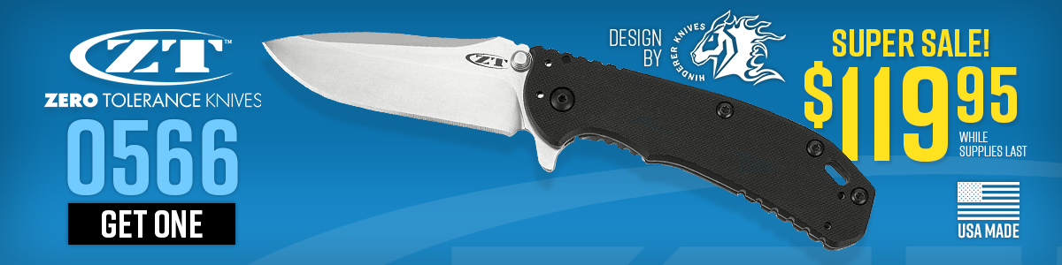 ZT / Hinderer 0566 On Sale!