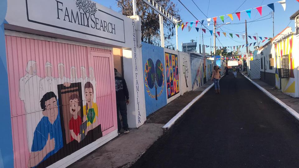 Se inagura la calle dedicada a la Historia Familiar en México