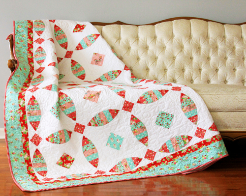 VHS Diamonds and Rings Quilt