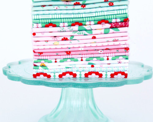 Rose Lane Fabric Collection featured by top US sewing blog, Flamingo Toes