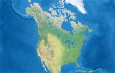 North America maps