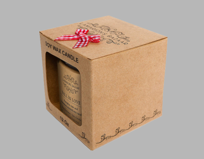 Custom Kraft Window Boxes