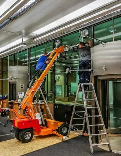 Glaslifter Smartlift Fenstermontage