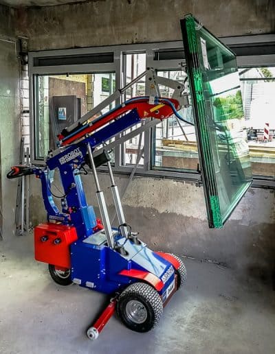 Glasmontageger&auml;t im Einsatz KS 350